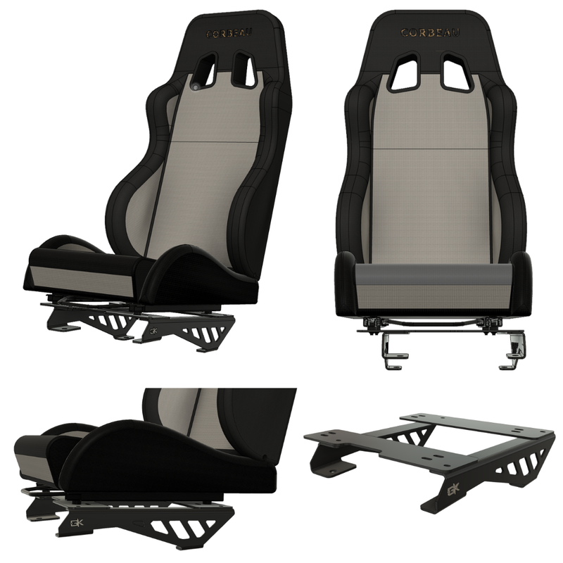 Load image into Gallery viewer, "Big and Tall" Seat Lowering Brackets for Jeep TJ Wrangler

