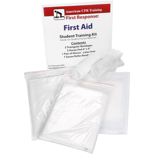 First Aid Student Training Kit, 7 Pieces