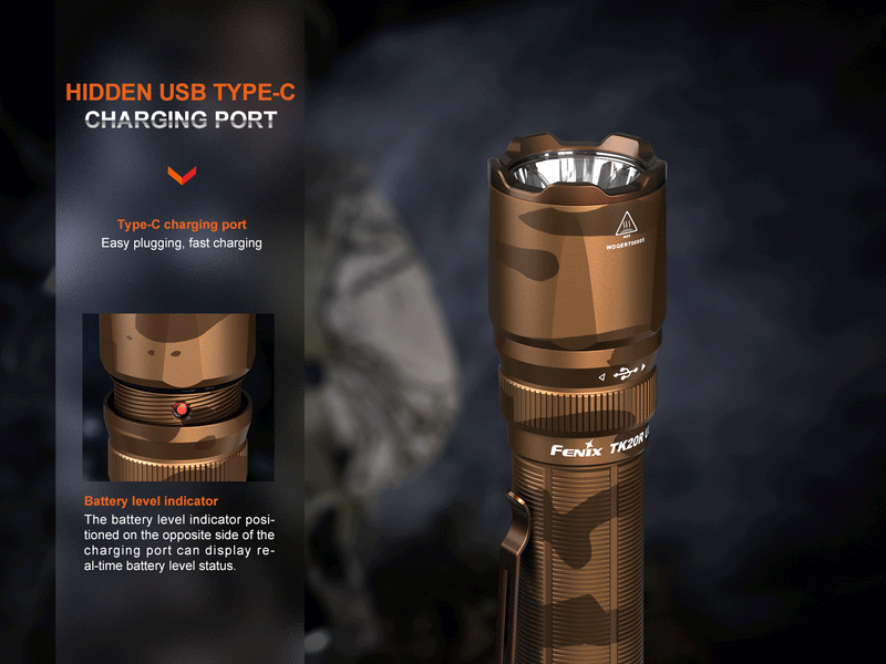 Load image into Gallery viewer, Fenix TK20R UE Tactical LED Flashlight - 2800 Lumens
