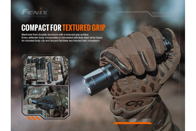 Load image into Gallery viewer, Fenix TK20R V2.0 Rechargeable Flashlight with FREE T5 Tactical Pen (optional)
