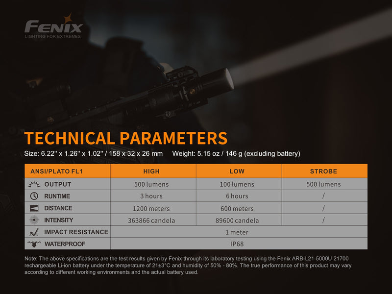 Load image into Gallery viewer, Fenix TK30 White Laser LED Flashlight
