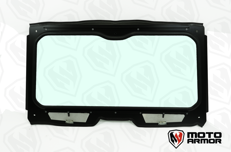 Load image into Gallery viewer, Vented Full Glass Windshield for Honda Talon
