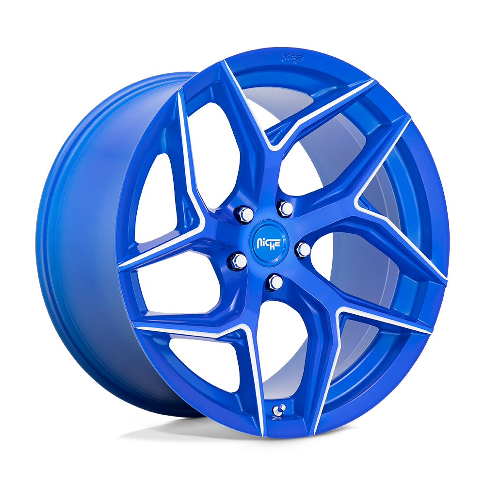 Niche 1 Pc M268 Torsion Anodized Blue Milled