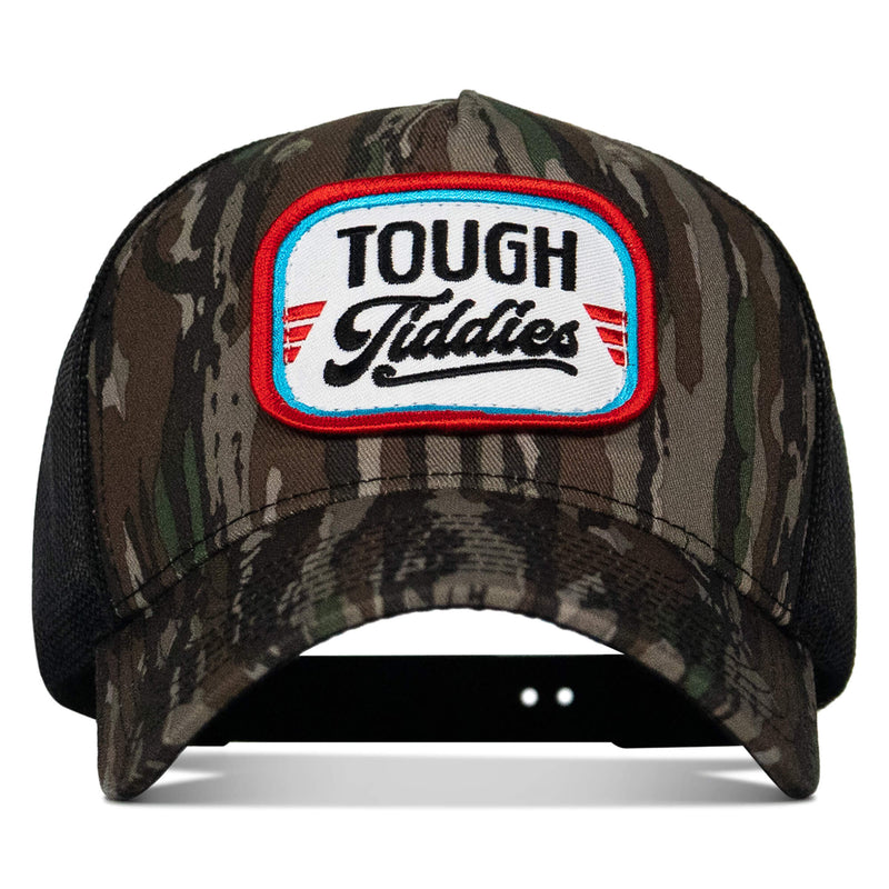 Load image into Gallery viewer, Tough Tiddies USA Patch Snapback Hat
