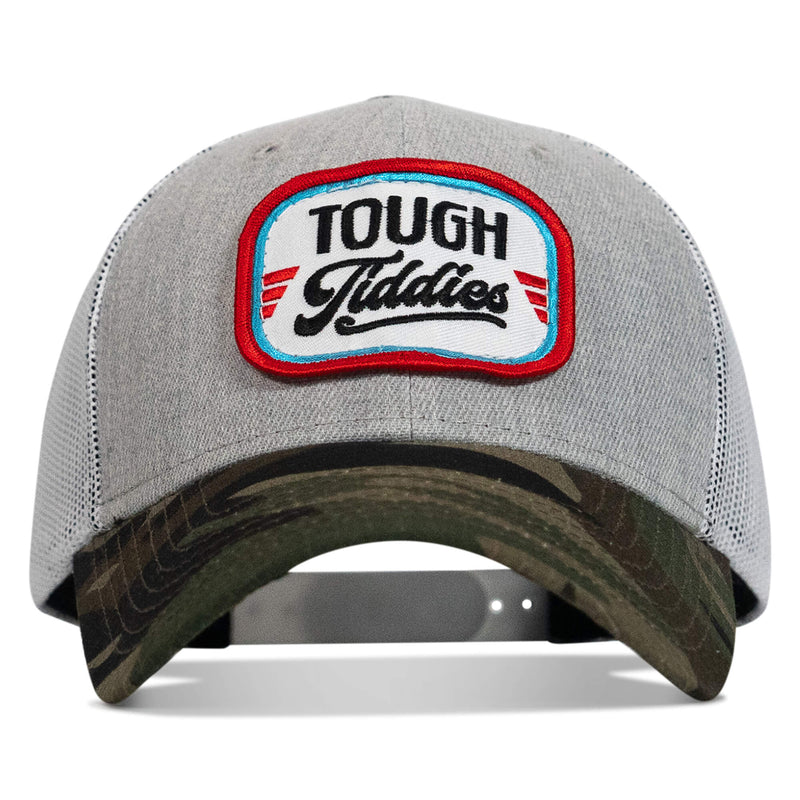 Load image into Gallery viewer, Tough Tiddies USA Patch Snapback Hat
