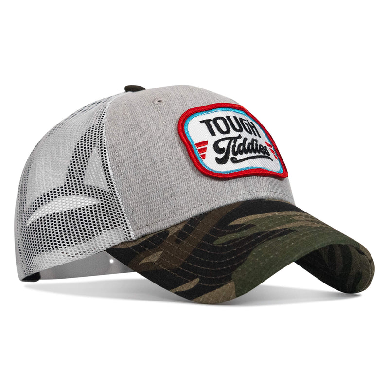 Load image into Gallery viewer, Tough Tiddies USA Patch Snapback Hat
