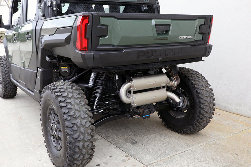 Load image into Gallery viewer, POLARIS XPEDITION DUAL MUFFLER EXHAUST - QUIET SLIP ON
