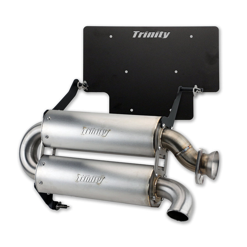 Load image into Gallery viewer, POLARIS XPEDITION DUAL MUFFLER EXHAUST - QUIET SLIP ON
