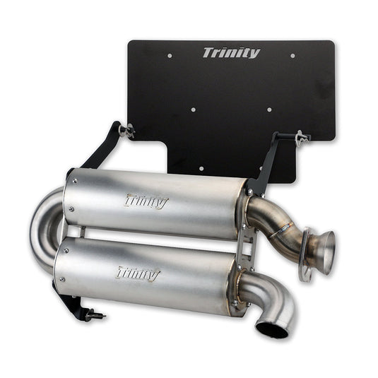 POLARIS XPEDITION DUAL MUFFLER EXHAUST - QUIET SLIP ON