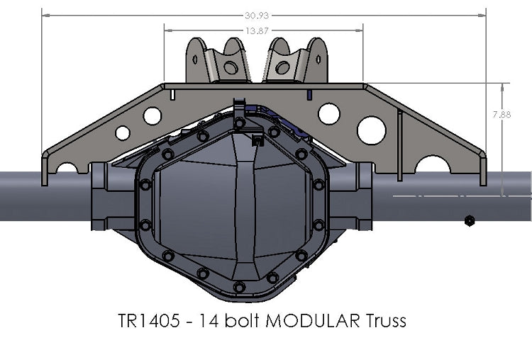 Load image into Gallery viewer, 14 bolt MODULAR truss
