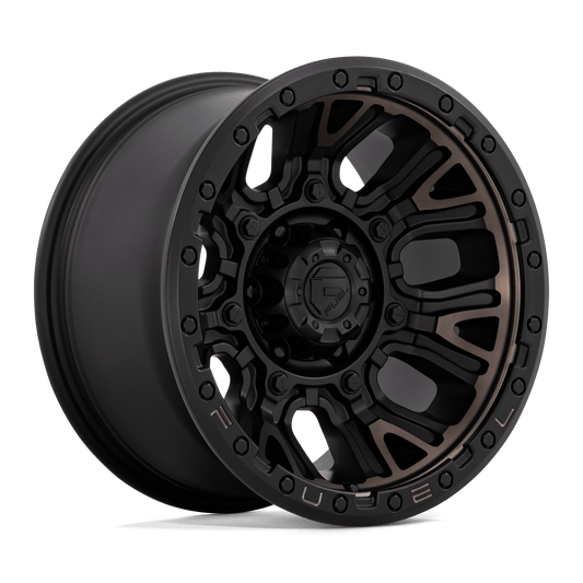 Fuel 1 Pc D824 Traction Matte Black With Double Dark Tint