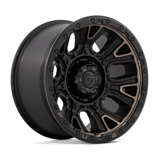 Fuel 1 Pc D824 Traction Matte Black With Double Dark Tint