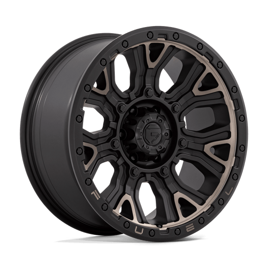 Fuel 1 Pc D824 Traction Matte Black With Double Dark Tint