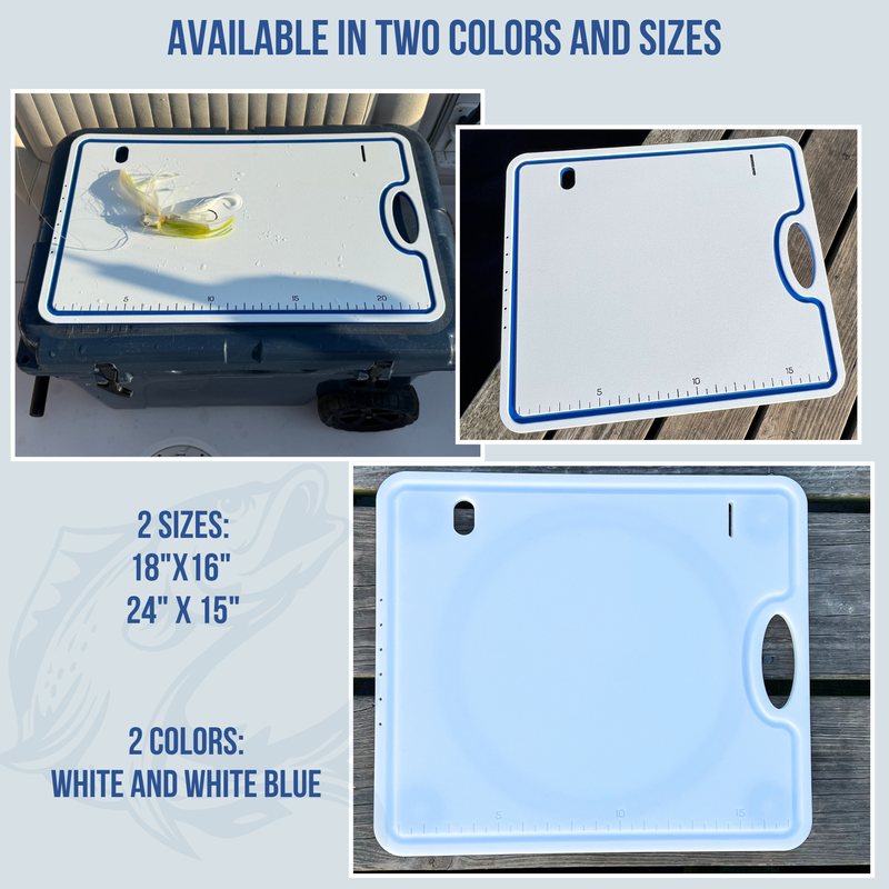 Load image into Gallery viewer, Made in the USA | Premium Bucket or Cooler Fishing Cutting Board
