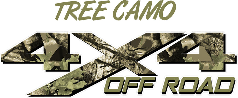 Load image into Gallery viewer, 4x4 Off Road CAMOUFLAGE Decal Stickers (x2) [PICK 1 PATTERN]

