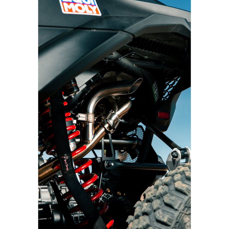 Load image into Gallery viewer, 2024+ Can-Am Maverick R Sidepiece Valved Head Pipe
