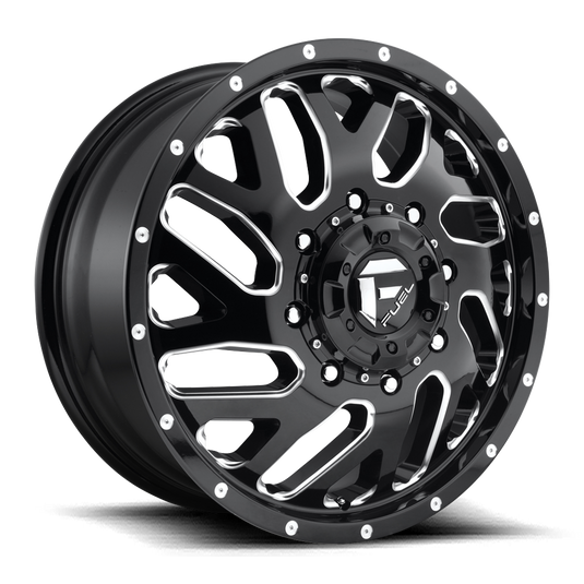 Fuel 1 Pc D581 Triton Gloss Black Milled