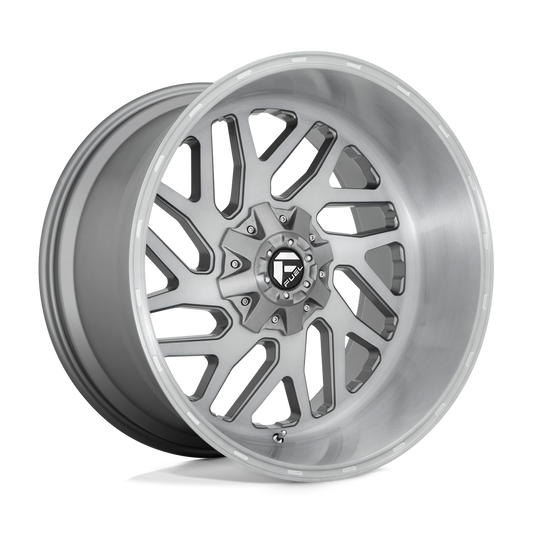 Fuel 1 Pc D715 Triton Platinum Brushed Gun Metal Tinted Clear