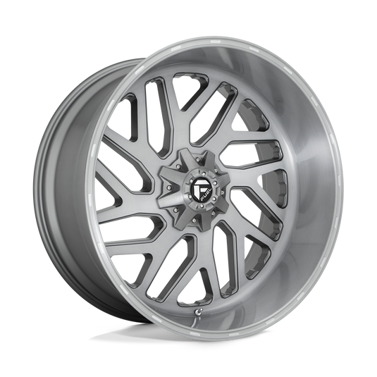 Fuel 1 Pc D715 Triton Platinum Brushed Gun Metal Tinted Clear