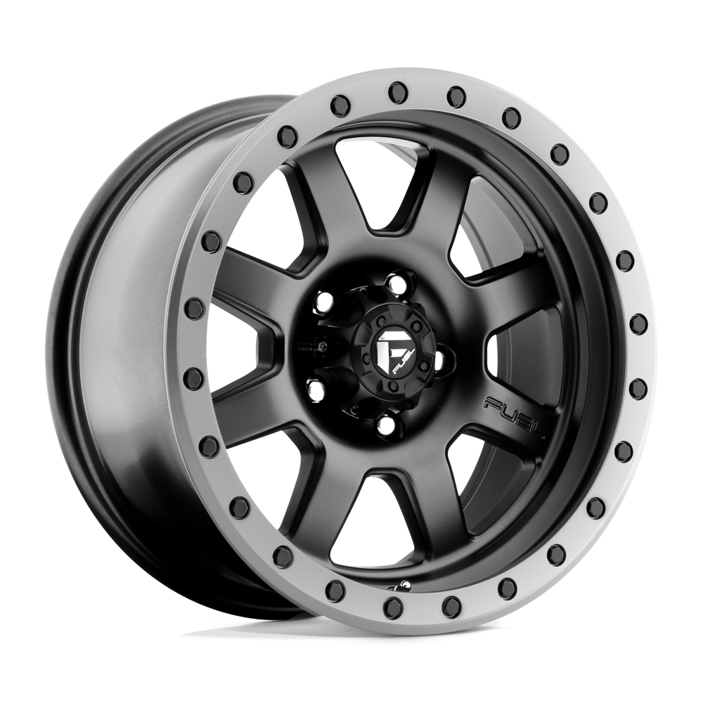 Fuel 1 Pc D551 Trophy Matte Black Gun Metal Ring
