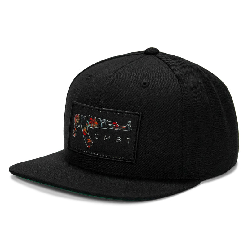 Load image into Gallery viewer, Tropical AK Patch SnapBack Hat
