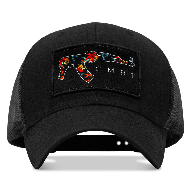 Load image into Gallery viewer, Tropical AK Patch Snapback Hat

