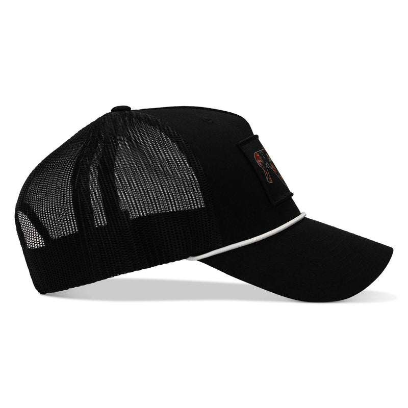 Load image into Gallery viewer, Tropical AK Patch Rope Snapback Hat
