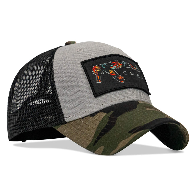 Load image into Gallery viewer, Tropical AK Patch Snapback Hat

