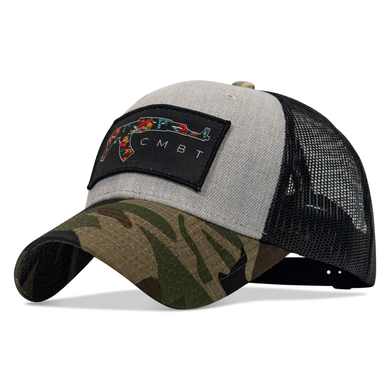 Load image into Gallery viewer, Tropical AK Patch Snapback Hat
