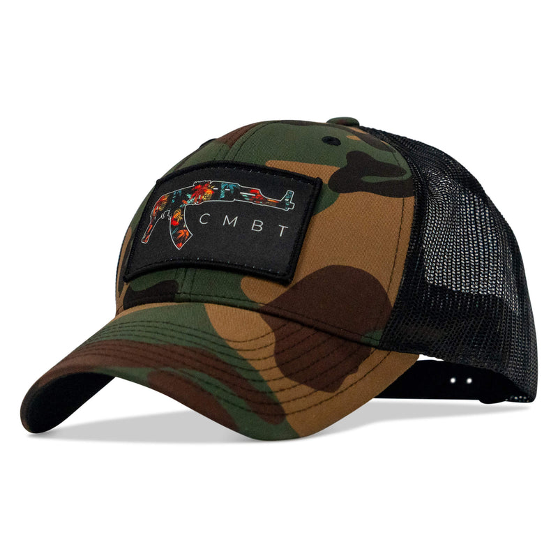 Load image into Gallery viewer, Tropical AK Patch Snapback Hat
