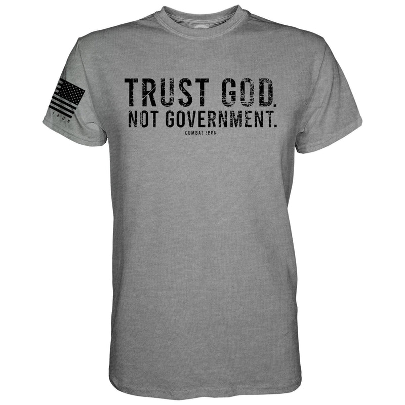 Load image into Gallery viewer, Trust God. Not Government. Men&#39;s T-Shirt
