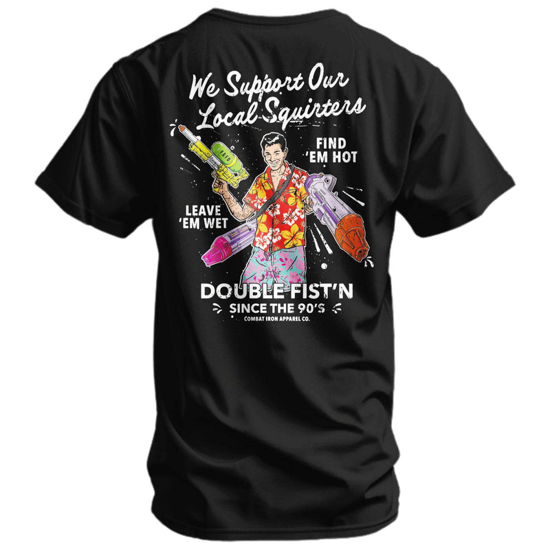 Load image into Gallery viewer, We Support Our Local Squirters Men's T-Shirt
