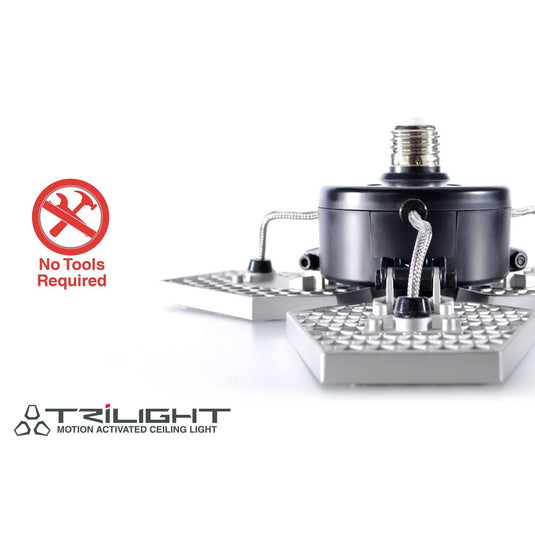 TRiLIGHT - Motion Activated Garage Ceiling Light