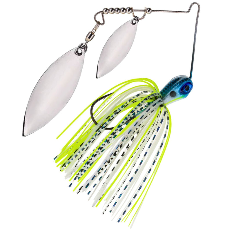 Load image into Gallery viewer, Reaction Tackle Tungsten Double Willow Blade Spinnerbait Jigs (2-Pack)
