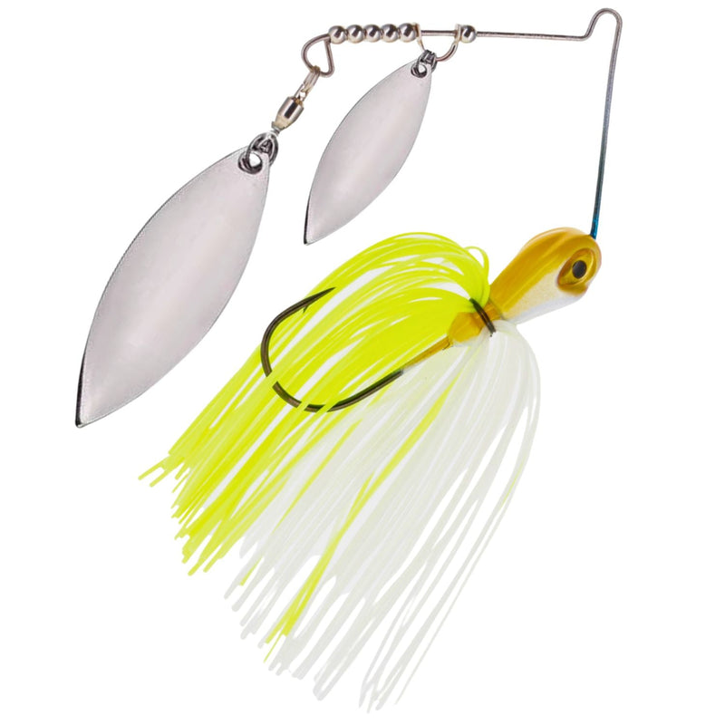 Load image into Gallery viewer, Reaction Tackle Tungsten Double Willow Blade Spinnerbait Jigs (2-Pack)
