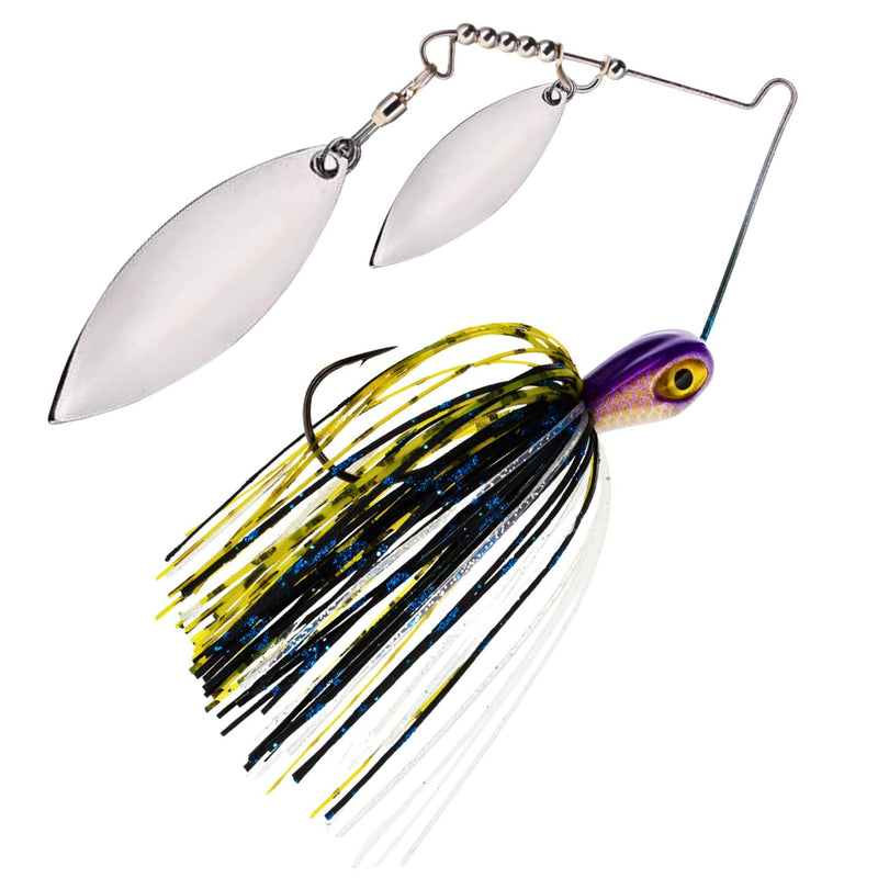 Load image into Gallery viewer, Reaction Tackle Tungsten Double Willow Blade Spinnerbait Jigs (2-Pack)
