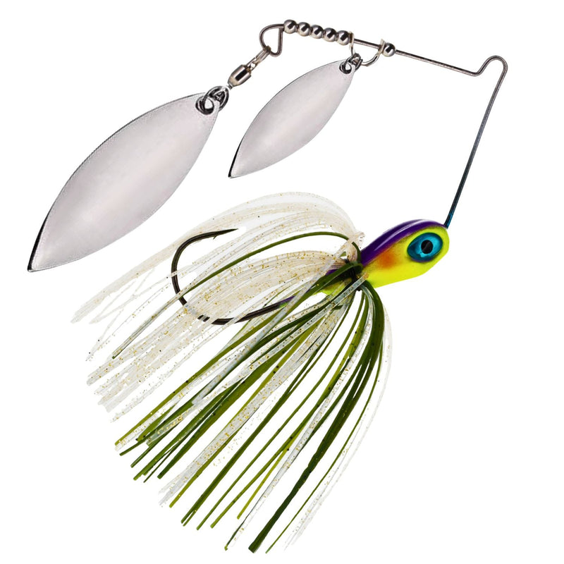 Load image into Gallery viewer, Reaction Tackle Tungsten Double Willow Blade Spinnerbait Jigs (2-Pack)
