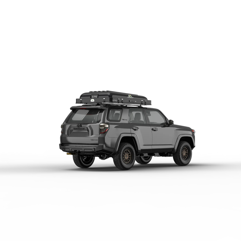 Load image into Gallery viewer, Alpha Hardshell Rooftop Tent – ABS – 2–3 Person – Black – All-Season Overland Shelter
