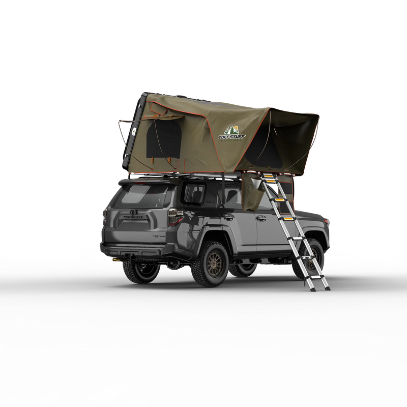 Load image into Gallery viewer, Alpha Hardshell Rooftop Tent – ABS – 2–3 Person – Black – All-Season Overland Shelter
