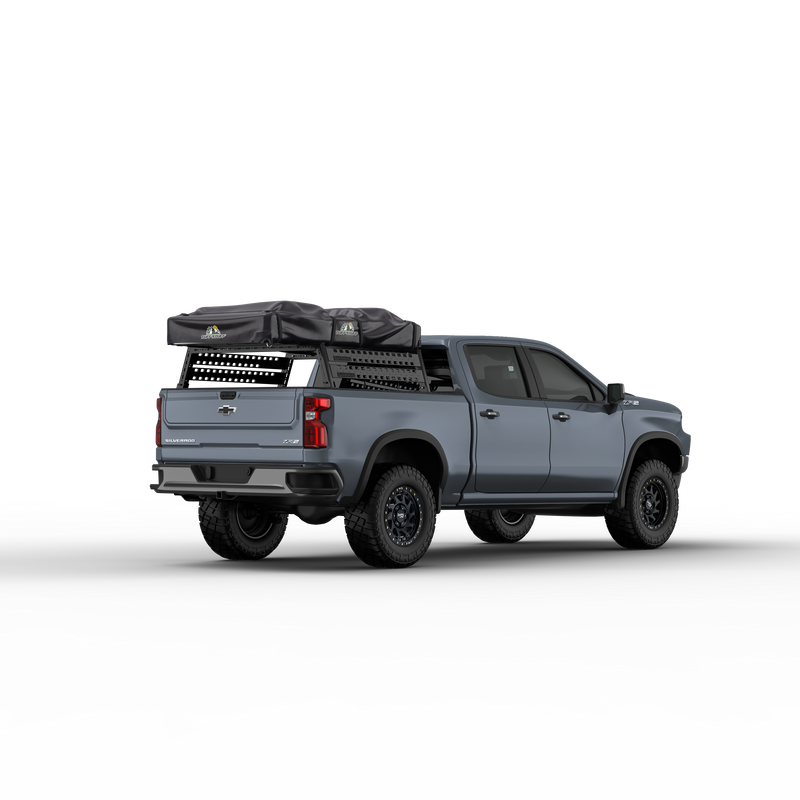 Load image into Gallery viewer, Elite Rooftop Tent with Annex Room – 4–5 Person – Tan – Overland Family Tent
