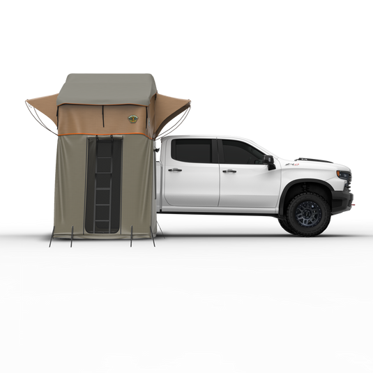 Ranger 65 Softshell Rooftop Tent – 3 Person – Tan – Heavy-Duty Overland Gear