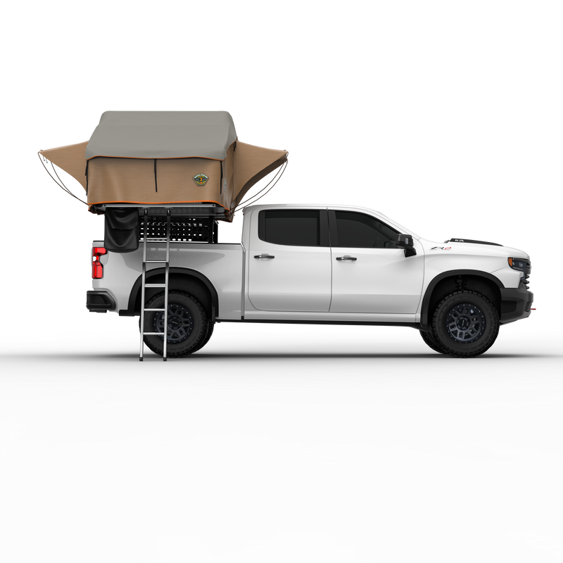 Load image into Gallery viewer, Ranger 65 Softshell Rooftop Tent – 3 Person – Tan – Heavy-Duty Overland Gear
