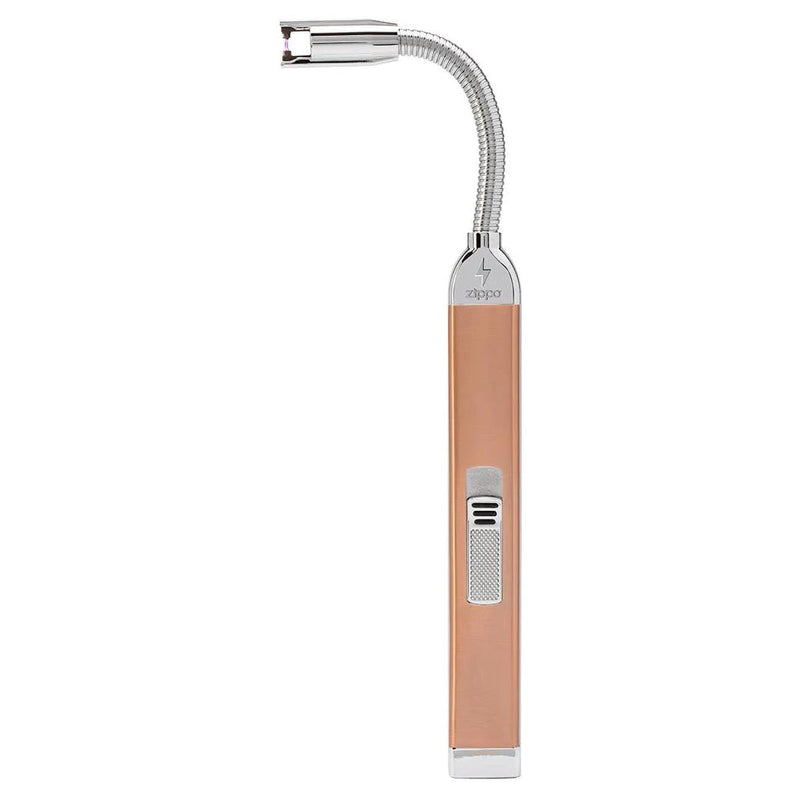 Load image into Gallery viewer, Zippo Rechargeable Flexible Neck Candle Lighter (rose Gold)
