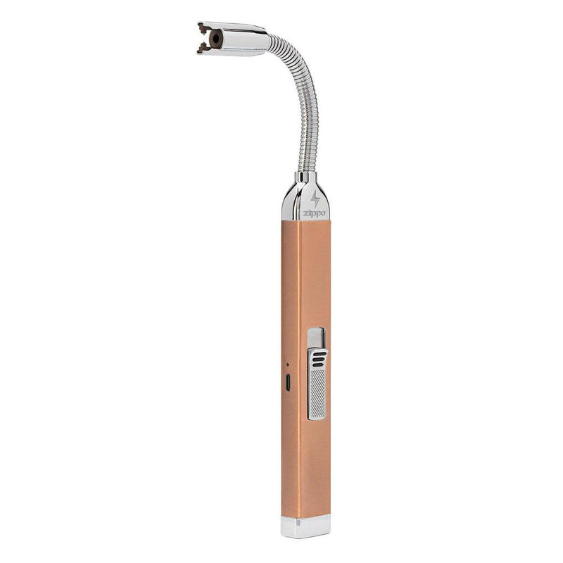 Load image into Gallery viewer, Zippo Rechargeable Flexible Neck Candle Lighter (rose Gold)
