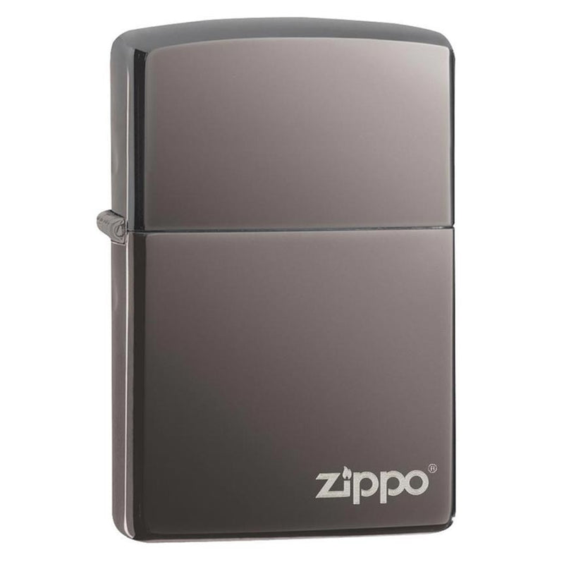 Load image into Gallery viewer, Zippo Windproof Lighter Black Ice Finish W/zippo Logoclassic Case
