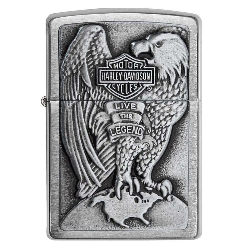 Load image into Gallery viewer, Zippo Windproof Lighter Harley-davidson Eagle Wings Live The Legend

