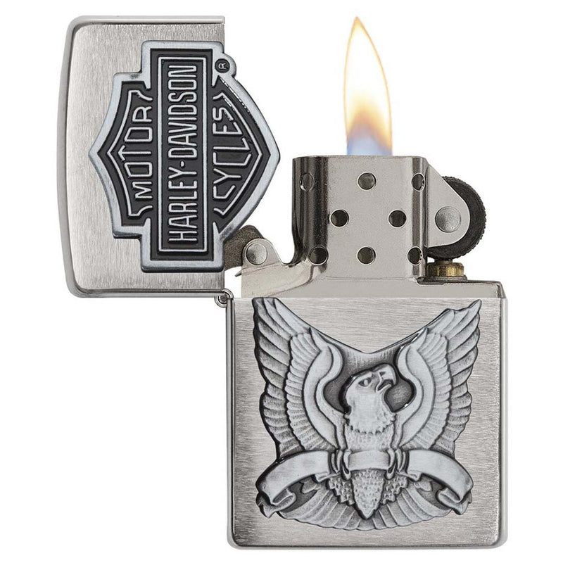 Load image into Gallery viewer, Zippo Windproof Lighter Harley-davidson Eagle Wings
