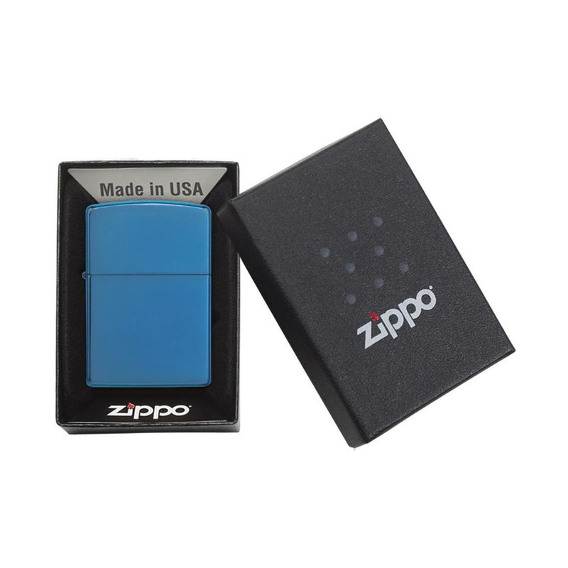 Load image into Gallery viewer, Zippo Windproof Lighter Classic High Polish Blue
