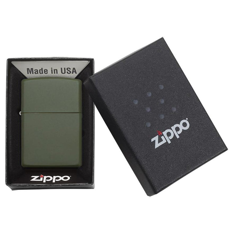 Load image into Gallery viewer, Zippo Windproof Lighter Green Matte

