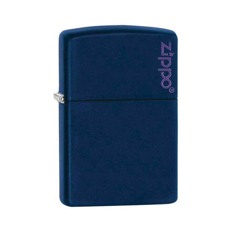 Load image into Gallery viewer, Zippo Windproof Lighter Navy Matte W/zippo Logo
